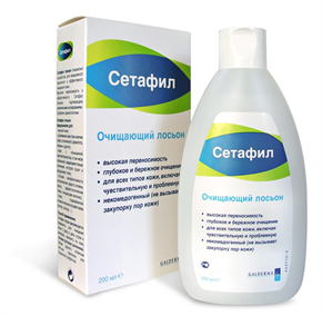 Купить сетафил лосьон очищающий для тела 200 мл цена и отзывы