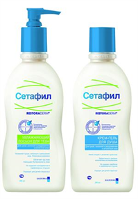 Купить сетафил ресторадерм крем-гель для душа 295 мл цена и отзывы