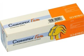 Купить скинорен гель 15% 50 г цена и отзывы