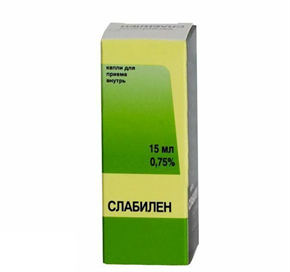 Купить слабилен капли 7,5 мг/мл 15 мл цена и отзывы