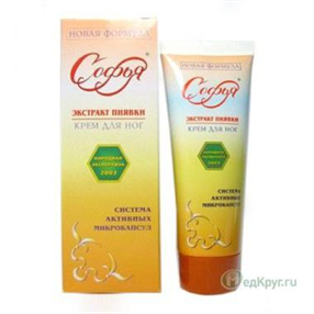 Купить софья крем-гель для ног охлажд, эффект с экстракт пиявки для ног75г цена и отзывы