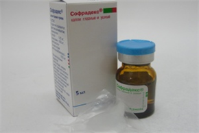 Купить софрадекс капли глазные и ушные 5 мл цена и отзывы