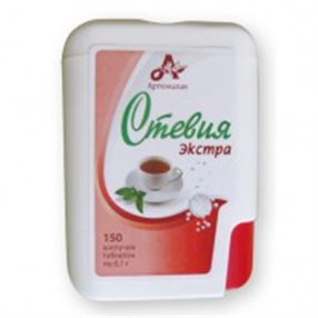 Купить заменитель сахара стевия экстра 100 мг №150 табл цена и отзывы