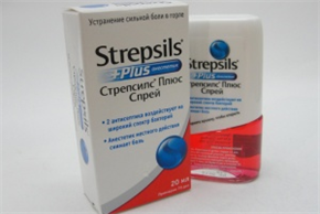 Купить стрепсилс плюс спрей 20 мл цена и отзывы
