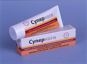 Купить супер ноги крем для ног с бальзамом шостаковского и подорожником 75 г цена и отзывы