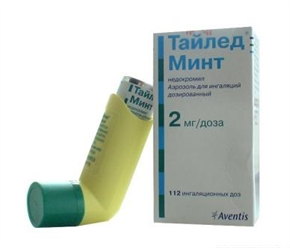 Купить тайлед минт аэрозоль для инг, 2 мг/доза 112 доз цена и отзывы