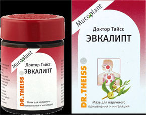 Купить доктор тайсс эвкалипт мазь 20 г цена и отзывы