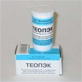 Купить теопэк таблетки 100мг n50 цена и отзывы
