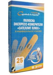 Купить тест-полоски для глюкометра сателлит плюс №25 цена и отзывы