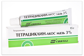 Купить тетрациклиновая мазь 3% 15 г цена и отзывы