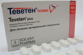 Купить теветен плюс таблетки покрытые оболочкой 600мг n28 цена и отзывы