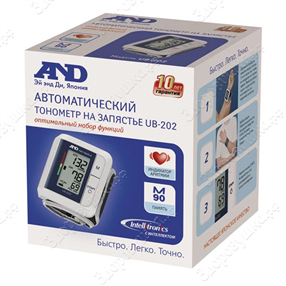 Купить тонометр and автоматический на запястье ub-202 цена и отзывы