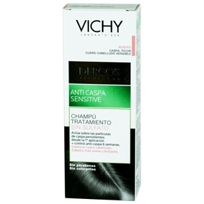 Купить vichy деркос шампунь-уход от перхоти для чувствительной кожи головы 200 мл цена и отзывы