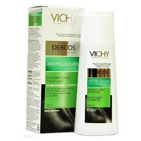Купить vichy деркос шампунь-уход от перхоти для сухих волос 200 мл цена и отзывы