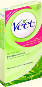 Купить вит полоски восковые для депиляции сухая кожа n12 цена и отзывы