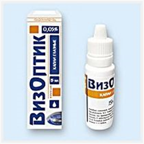 Купить визоптик 0,05% глазные капли 15мл флакон -кап, цена и отзывы