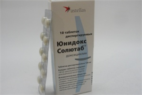 Купить юнидокс солютаб таблетки 100мг n10 цена и отзывы
