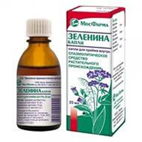 Купить зеленина капли 25 мл цена и отзывы